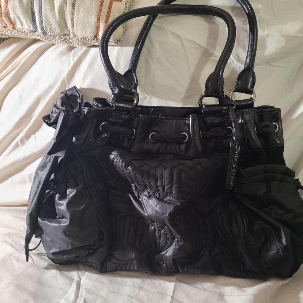 Juicy couture nylon satchel
